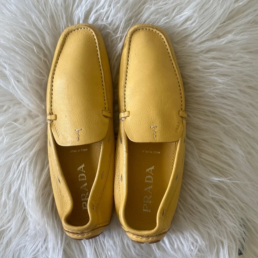 PRADA MOCCASINS- - Picture 1 of 2